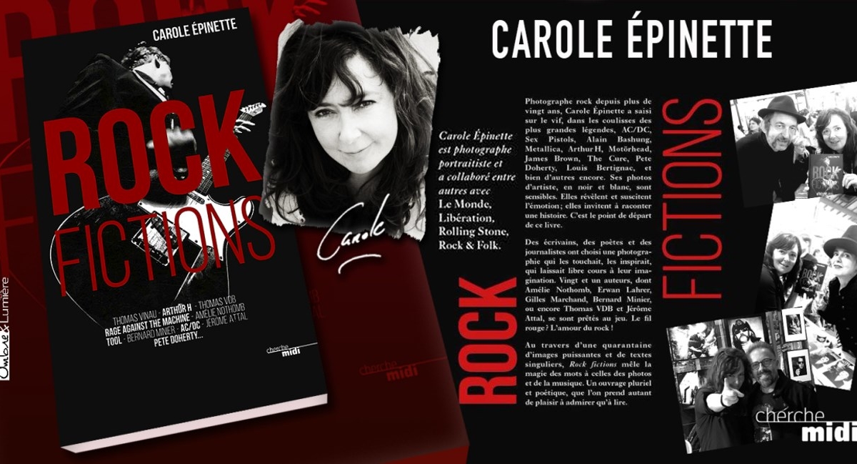 Carole Epinette Livre Rock Fictions